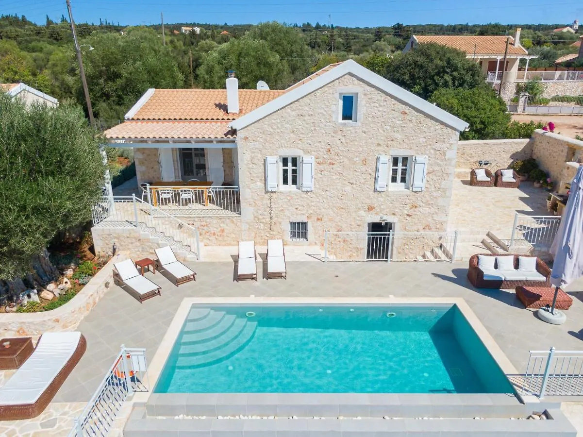 Fiscardo Luxury Stone Villa Alex ,With Sunset View! Fiskardo Greece