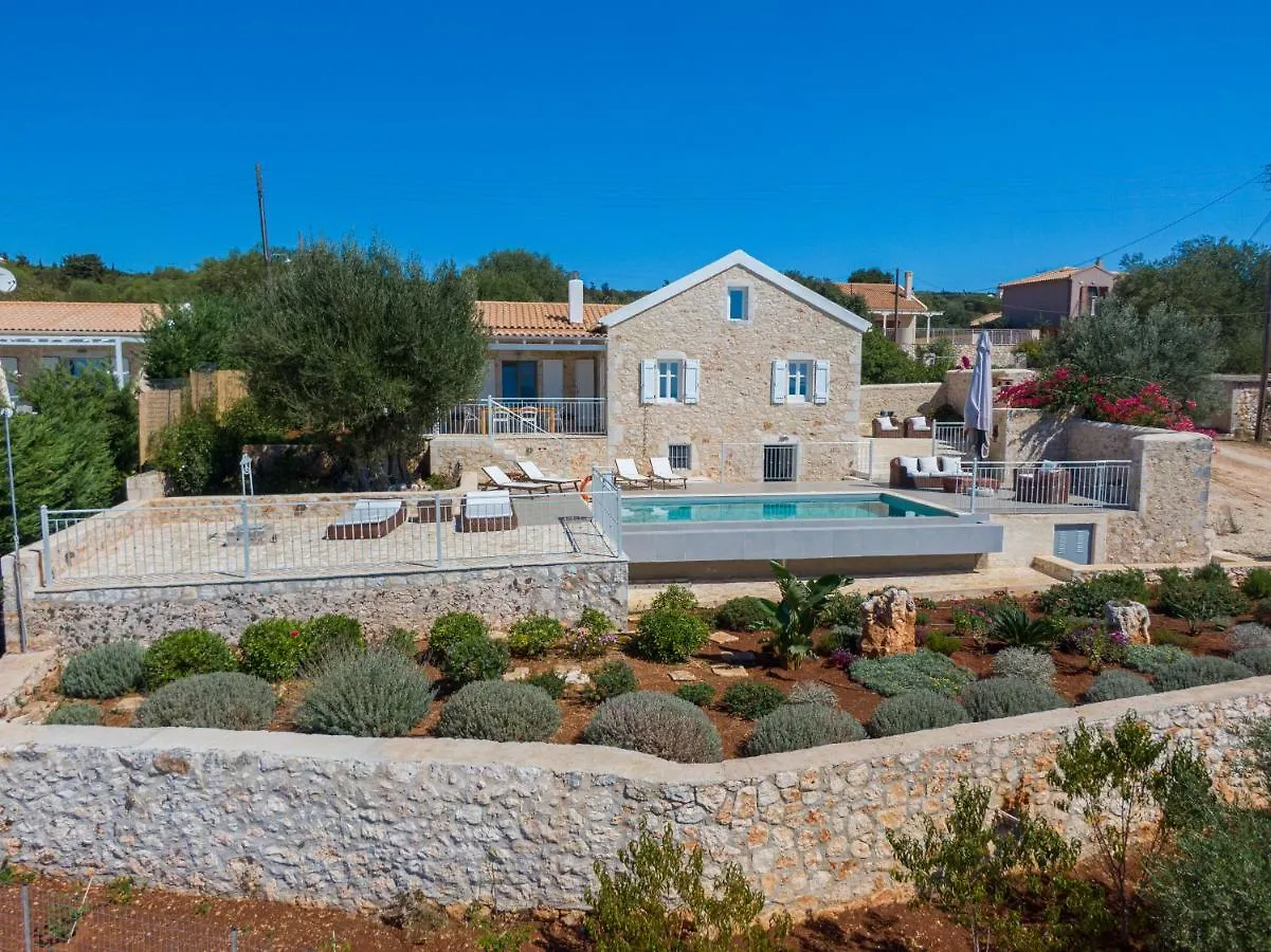 Fiscardo Luxury Stone Villa Alex ,With Sunset View! Fiskardo