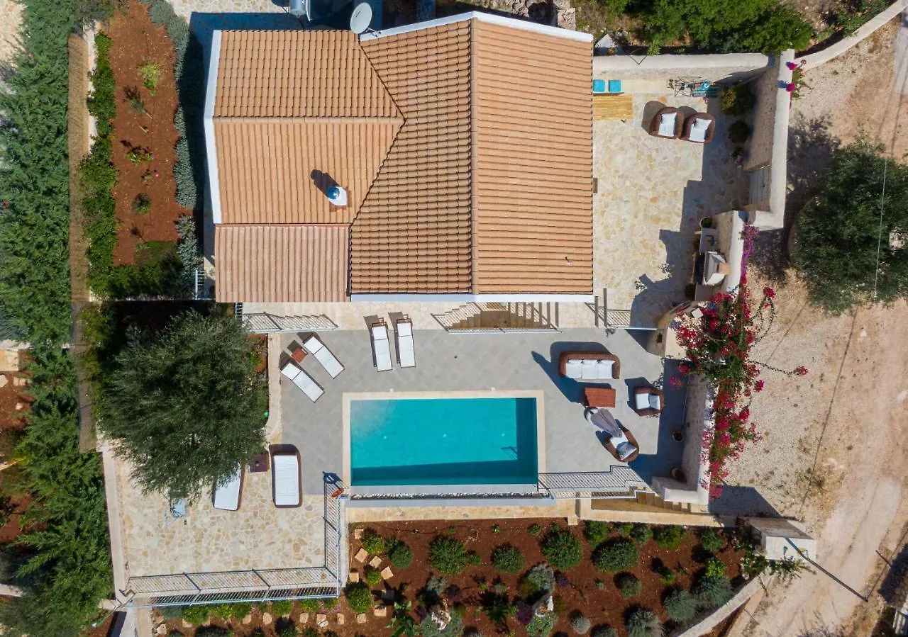 Fiscardo Luxury Stone Villa Alex ,With Sunset View! Fiskardo