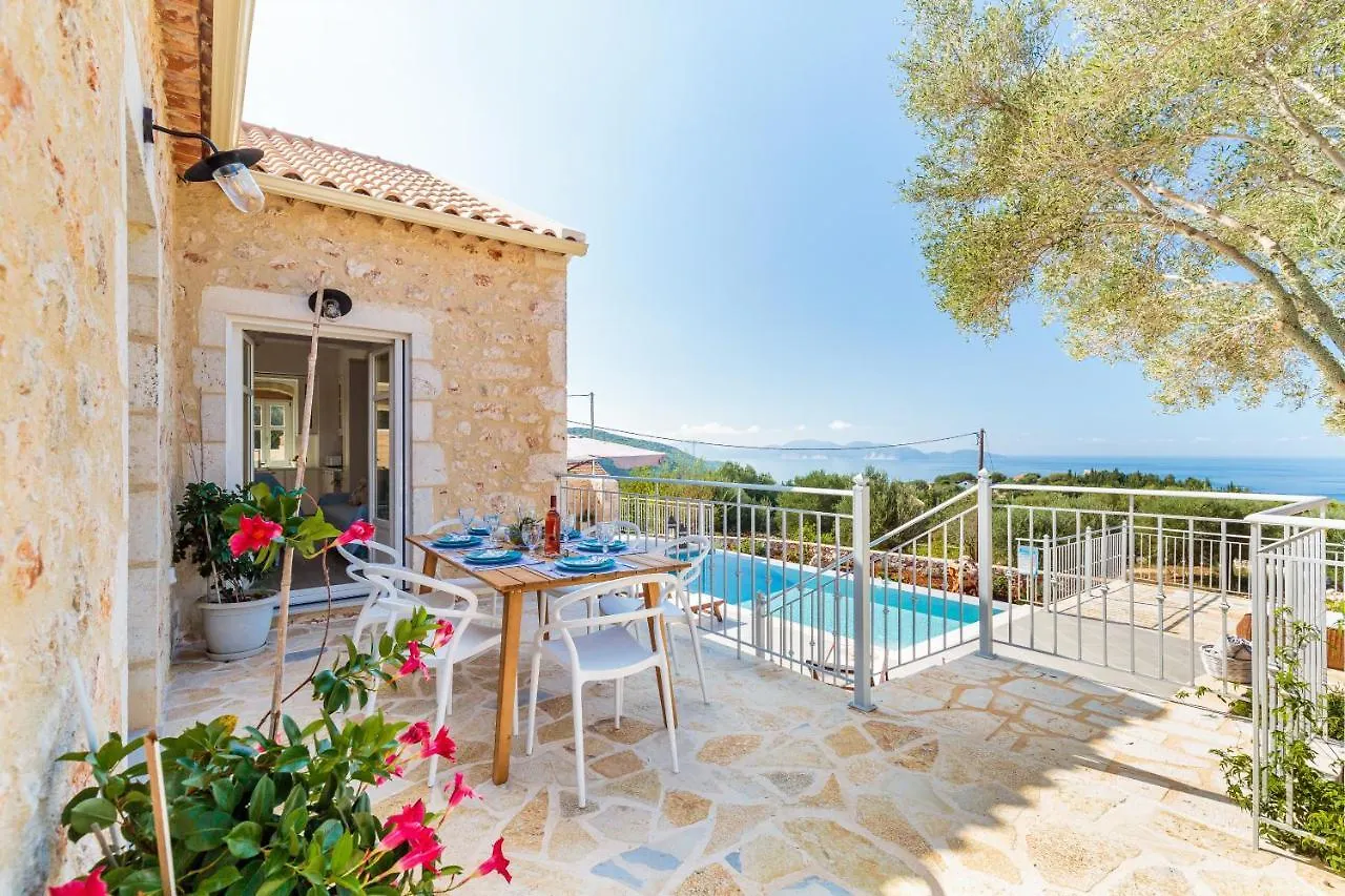 Fiscardo Luxury Stone Villa Alex ,With Sunset View! Fiskardo 0*,  Řecko